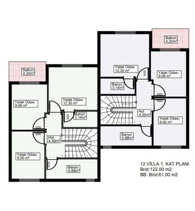 Balıkesir Erdek 12 Villa Projesi