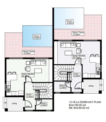 Balıkesir Erdek 12 Villa Projesi